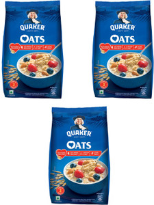 Quaker Rolled Oats Natural Wholegrain - Pack of 3 (400g x 3) - Image 6