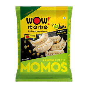 Wow! Corn & Cheese Momos 10 Pieces