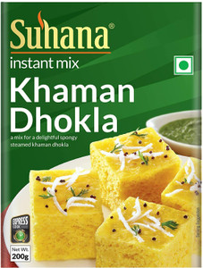 SUHANA Instant Khaman Dhokla Mix Ready to Cook /200g Box 1 kg