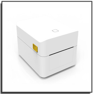 F2C Direct Thermal Label Printer Compatible With Mac & Windows High-Speed 150 mm/s Shipping Label Printer Without Roll Stand-Black Thermal Receipt Printer