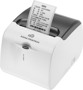 RAISA PRINTECH 80MM 2 in 1 Label & Receipt Printer For Desktop And Mobile Thermal Receipt Printer