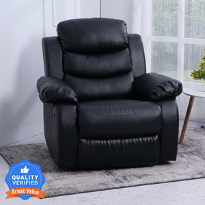 Flipkart Perfect Homes Costello Leatherette Manual Recliner