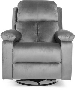 Wakefit Stargazer Fabric Manual Swivel & Rocker Recliner