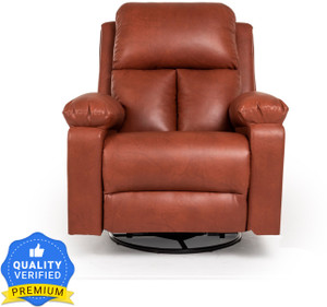 Wakefit Stargazer Leatherette Manual Swivel & Rocker Recliner