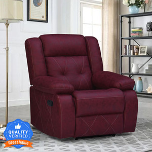 Flipkart Perfect Homes Lucia Leatherette Manual Recliner