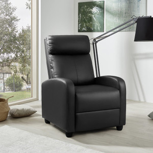 Oakcraft Leatherette Manual Rocker Recliner