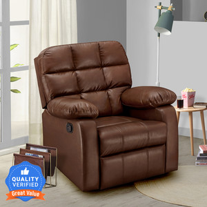 Sleepyhead Leatherette Manual Recliner