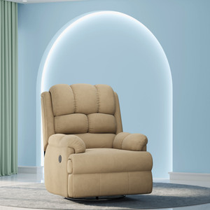 The Sleep Company Luxe Motorised 3R Rocking Revolving Fabric Powered Rocker Recliner