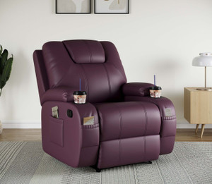 CARLTON LONDON Dream Leatherette Manual Recliner