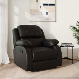 RM HOME Leatherette Manual Swivel Recliner