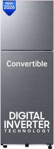 Samsung 236 L Frost Free Double Door 3 Star Refrigerator  with Convertible, Digital Inverter, 2026 Model