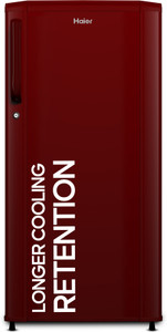 Haier 175 L Direct Cool Single Door 2 Star Refrigerator  with DEFT TechnologyLarge Vegetable Box