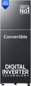 Samsung 236 L Frost Free Double Door 3 Star Refrigerator  with Convertible, Digital Inverter, 2026 Model
