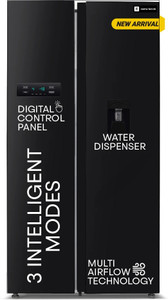 realme TechLife 584 L Frost Free Side by Side Refrigerator  with Water Dispenser, Farm Fresh Technology, and Digital Control Panel