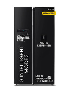 realme TechLife 584 L Frost Free Side by Side Refrigerator with Water Dispenser, Farm Fresh Technology, and Digital Control Panel