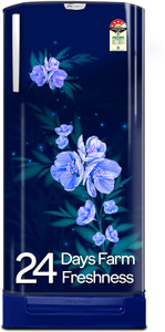 Godrej 180 L Direct Cool Single Door 4 Star Refrigerator with Base Drawer  with Faster Bottle Cooling And Ice Making