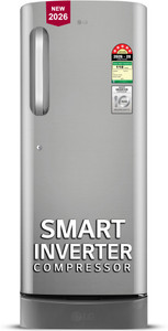LG 224 L Direct Cool Single Door 5 Star Refrigerator with Base Drawer