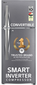LG 240 L Frost Free Double Door 3 Star Convertible Refrigerator  with Smart Inverter Compressor