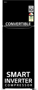 LG 288 L Frost Free Double Door 2 Star Convertible Refrigerator  with Smart Inverter Compressor and Express Freeze