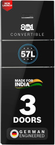 BOSCH 335 L Frost Free Triple Door 3 Star Convertible Refrigerator