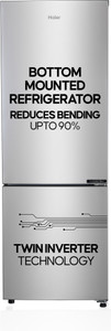 Haier 237 L Frost Free Double Door 3 Star Convertible Refrigerator  with Convertible 8-in-1Turbo Icing