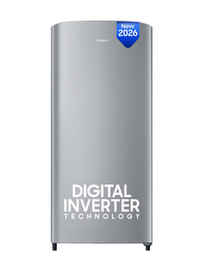 Samsung 183 L Direct Cool Single Door 2 Star Refrigerator with Digital Inverter, Single Touch Defrost, 2026 Model
