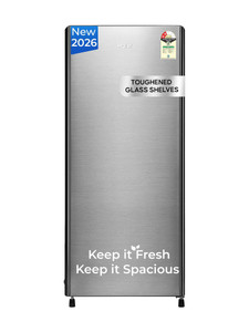 Haier 190 L Direct Cool Single Door 2 Star Refrigerator with Fast Ice Making, Easy Clean Back, Large Vegetable Box ( 2026 Model)