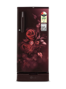 LG 185 L Direct Cool Single Door 2 Star Refrigerator with Base Drawer