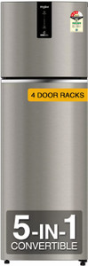 Whirlpool 235 L Frost Free Double Door 3 Star Convertible Refrigerator with 5-in-1 Convertible Modes