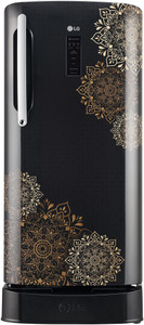 LG 204 L Direct Cool Single Door 4 Star Refrigerator with Base Drawer  with Mi-com