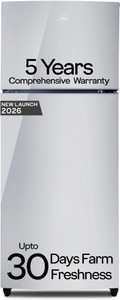 Godrej 223 L Frost Free Double Door 2 Star Refrigerator with Advanced Inverter and 95%+ Food Surface Disinfection