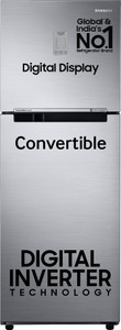 Samsung 236 L Frost Free Double Door 3 Star Convertible Refrigerator  with Digital Inverter and Display