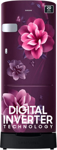 Samsung 223 L Direct Cool Single Door 3 Star Refrigerator with Base Drawer  with Digital Inverter