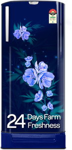 Godrej 180 L Direct Cool Single Door 5 Star Refrigerator with Base Drawer  with Faster Bottle Cooling And Ice Making