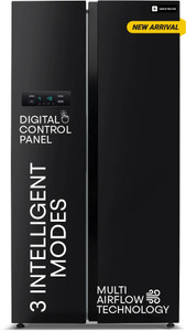 realme TechLife 584 L Frost Free Side by Side Refrigerator with Farm Fresh Technology, Inverter Compressor, and Digital Control Panel