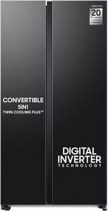 たいふうまま Samsung 644 L Frost Free Side by Side 3 Star Refrigerator