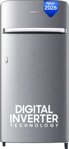 Samsung 189 L Direct Cool Single Door 5 Star Refrigerator with Digital Inverter, Single Touch Defrost, 2026 Model