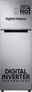 SAMSUNG 256 L Frost Free Double Door 3 Star Refrigerator  with Digital Inverter and Display