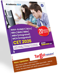 MAH CET B.HMCT/BBA/BMS/BBM/B.BCA/Integrated MBA & MCA Exam Prep Book ...