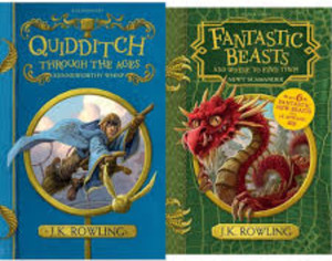 Quidditch Through The Ages + Fantastic Beasts And Where To Find Them (Set Of 2 Books)