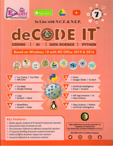 Bytecode Class 7 Book DeCODE IT For Class - 7 (CODING, AI, DATA SCIENCE, PYTHON): Buy DeCODE ...