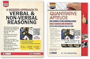 RS Agarwal 2025-26 EDITION (Verbal & Non-Verbal Reasoning 47 Videos, 1000+ Solved Examples 7500+ Practice Questions AND Quantitative Aptitude 40 Videos | 2000+ Solved Examples | 10000+ Practice Questions Combo 2 Book Set Paperback – 1 January 2025