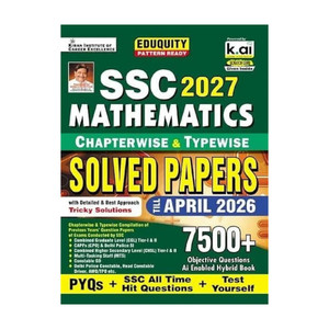 Kiran SSC Mathematics (English)2027||Chapterwise & Typewise||7500 Plus