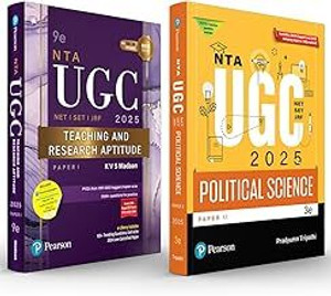 Pearson NTA UGC NET 2025 Paper 1 By KVS Madaan + Paper 2 Political ...