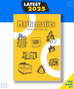 NCERT Mathematics Class 8 Hardcover, NCERT|New Latest Edition For 2025-2026
