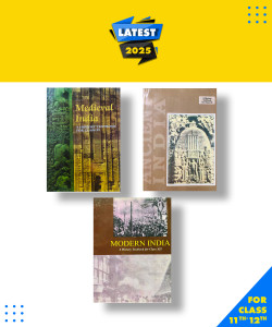 Old Ncert Ancient India, Medieval India ,Modern India History Books Class 11 & 12 For Civil Services Exam Preparation Paperback, Satish Chandra, Ram Sharan Sharma, Bipan Chandra|New Latest Edition For 2025-2026