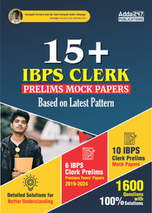 15+ IBPS Clerk Prelims Mock Papers With Previous Years Solved Papers(2024 -2019)