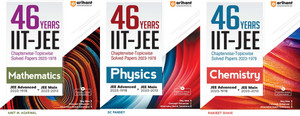ARIHANT 46 Years' IIT JEE Chapterwise Topicwise Solved Papers (2023-1978) Mathematics, PHYSICS, Chemistry ( BY ARIHANT PUBLICATION ) NEW EDITION 2024-25 Product Bundle – 1 August 2023