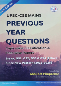 UPSC CSE Mains Topic-Wise & Year-Wise Previous Year Questions (PYQ ...