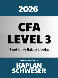 2024 CFA Level3 TACサブテキスト、SCHWESER セット 2026-cfa-level-3-study-